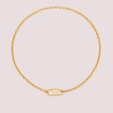 Cadena Round Rolo Waterproof en Oro de 18k