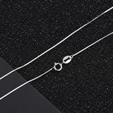 COLLAR SNAKE 40.64 CM PLATA 925