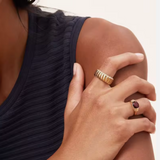 Anillo Roma Waterproof en Oro de 18k