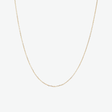 Cadena Classic Waterproof en Oro de 18k (55+5cm)