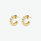 Argollas Auria Waterproof en Oro de 18k