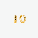 Argollas Roma Waterproof en Oro 18k