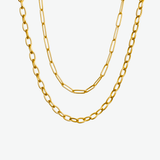 Collar Oxford Waterproof en Oro de 18k