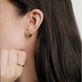 Argollas Roma Waterproof en Oro 18k