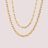 Collar Oxford Waterproof en Oro de 18k