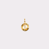 DIJE EVE CLEAR BAÑO DE ORO