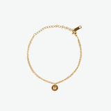 Pulsera Inicial Double Waterproof en Oro 18k