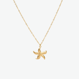 Collar Sea Star Waterproof en Oro de 18k