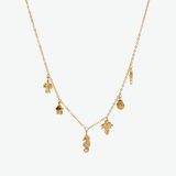 Collar Choker Ocean Waterproof en Oro de 18k