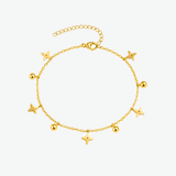 Tobillera Versailles Waterproof en Oro de 18k