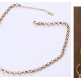 Pulser Rolo Waterproof en Oro de 14k