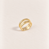 Anillo Mimosa Waterproof en Oro 18k