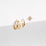 PACK DE AROS NAOMI BAÑO DE ORO