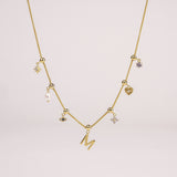 Charm Estrella 8 puntas Plata 925 Baño de Oro