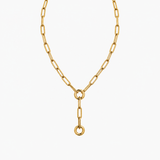 Collar Eclipse Waterproof Baño de Oro 14k