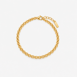 Pulser Rolo Waterproof en Oro de 14k