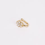 EAR CUFF DIAMANTINA BAÑO DE ORO