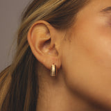 ARGOLLAS LILY + ANILLO LILY BAÑO DE ORO
