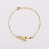 PULSERA AURORA BAÑO DE ORO