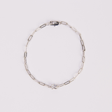 PULSERA ARIA BAÑO DE ORO BLANCO