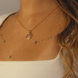 AROS IRIS + COLLAR IRIS + PULSERA IRIS BAÑO DE ORO
