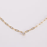 COLLAR ARIA BAÑO DE ORO