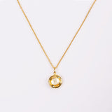 DIJE EVE CLEAR BAÑO DE ORO
