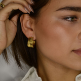 Argollas Brooklyn Waterproof en Oro de 18k