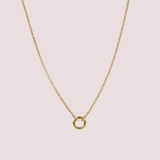 Cadena Cable Charm Waterproof en Oro 18k