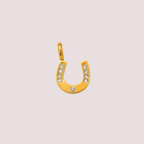 Charm Herradura Waterproof en Oro 18k