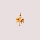 Charm Palmera Waterproof en Oro 18k