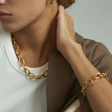 Collar Chunky Classic Waterproof en Oro 18k