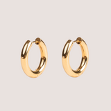 Argollas Almara Statement Waterproof en Oro 18k