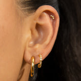 PIERCING BECA BAÑO DE ORO