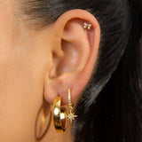 PIERCING VERA BAÑO DE ORO