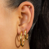 PIERCING LEA BAÑO DE ORO
