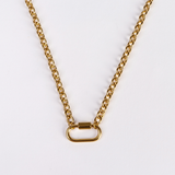 Cadena Round Rolo Waterproof en Oro de 18k