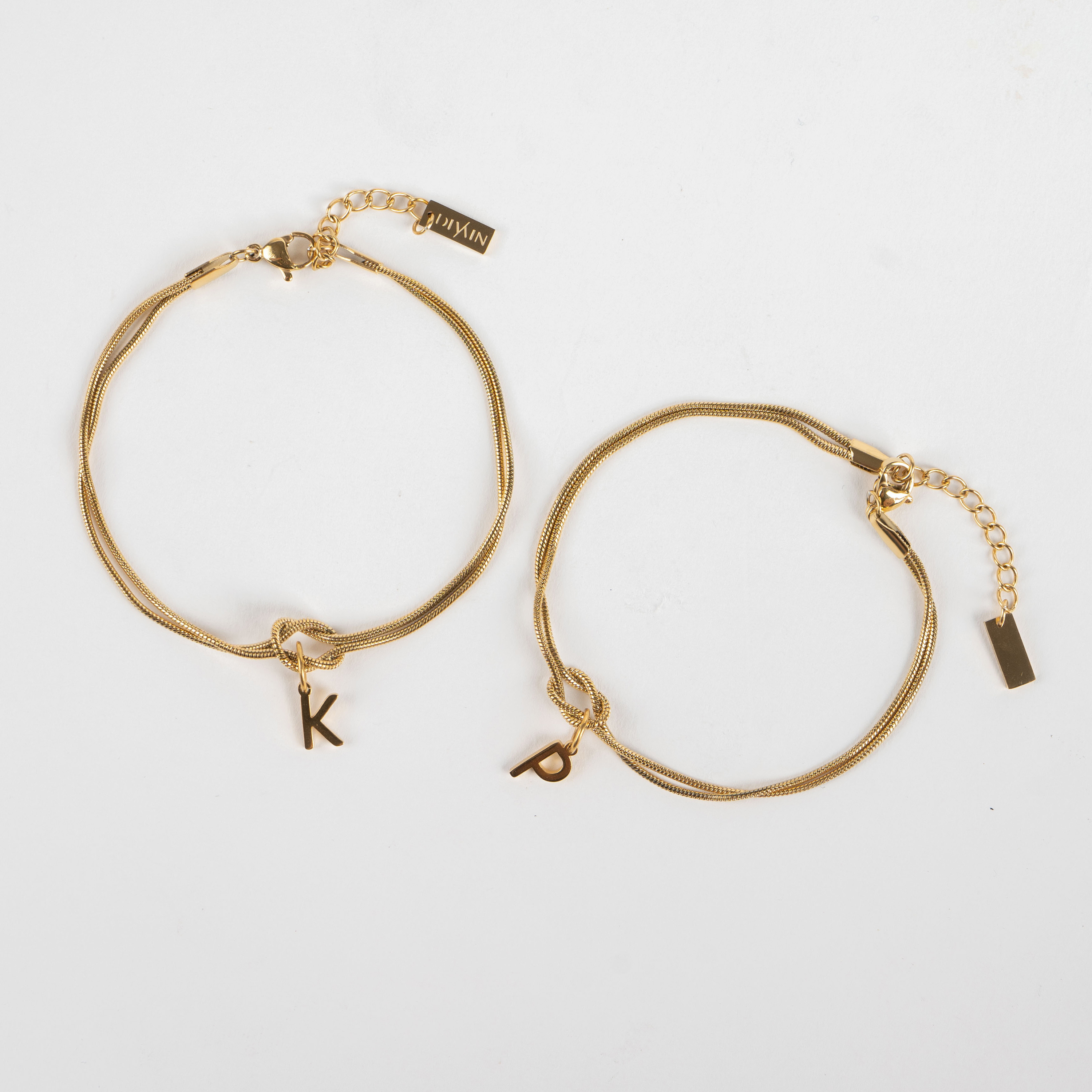 Pulsera Aveline Waterproof en Oro 18k – 17.5+5 cm