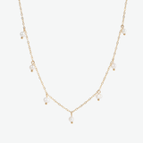 Collar Akoya Waterproof en Oro 18k