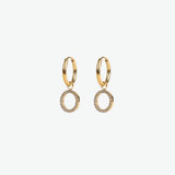 Argollas Capri waterproof en Oro 18k