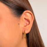 Argollas Madeira Waterproof en Oro 18k