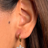 Argollas Elisa Waterproof en Oro 18k
