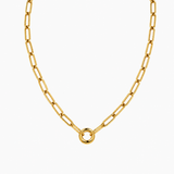 Collar Eclipse Waterproof Baño de Oro 14k
