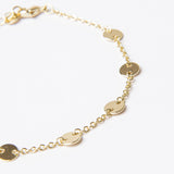 PULSERA HARMONY BAÑO DE ORO