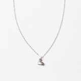 COLLAR HEART PLATA 925