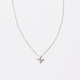 COLLAR ZINNIA PLATA 925