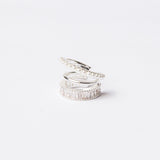 EARCUFF GILDED BAÑO DE ORO BLANCO