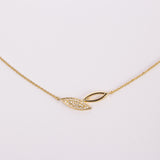 COLLAR AURORA BAÑO DE ORO