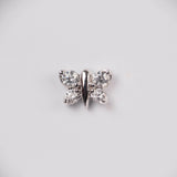 PIERCING VERA BAÑO DE ORO BLANCO
