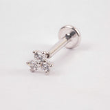 PIERCING LIA BAÑO DE ORO BLANCO